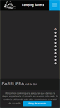 Mobile Screenshot of campingboneta.com